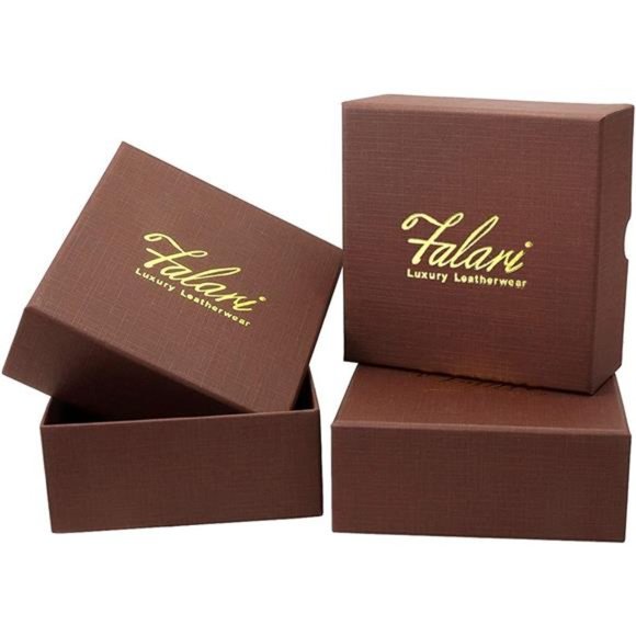 Falari Reversible Belt Genuine Leather Single Prong Buckle (1 Belt for 2 Colors) main image 5